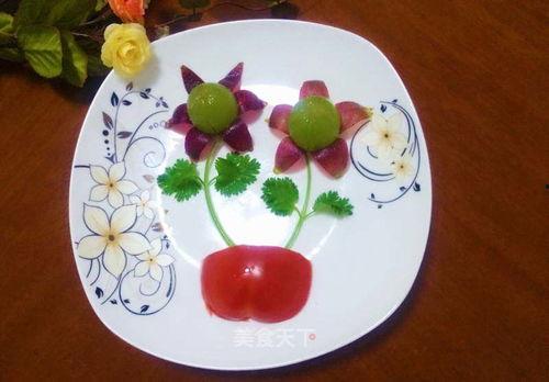 单人网红的水果拼盘图片,单人网红水果拼盘，色彩斑斓的视觉盛宴